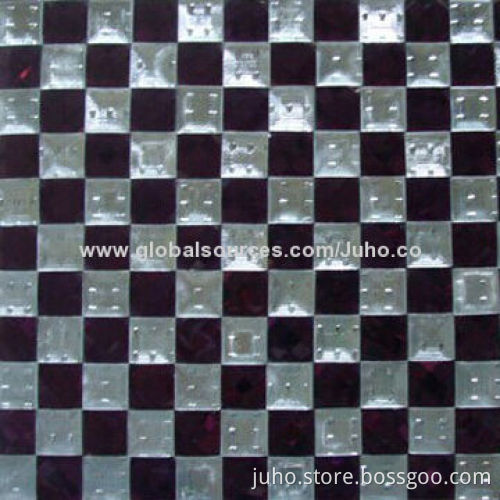 Crystal 5 Surface Glass Mosaic, 25*25mm Particle Size, 100 Pieces MOQ